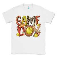 White game day softball Classic Tee - MaliasSmallBusiness