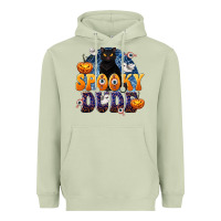 Matcha Spooky Dude Heavyweight Hoodie - texasbilliewilder