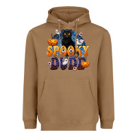 Toasted Coconut Spooky Dude Heavyweight Hoodie - texasbilliewilder