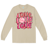Mushroom love love love valentines day Long Sleeve Tee - MaliasSmallBusiness