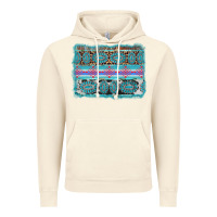 Vintage Artic turquoise gemstone background Vintage Hoodie - AdoDesignShop