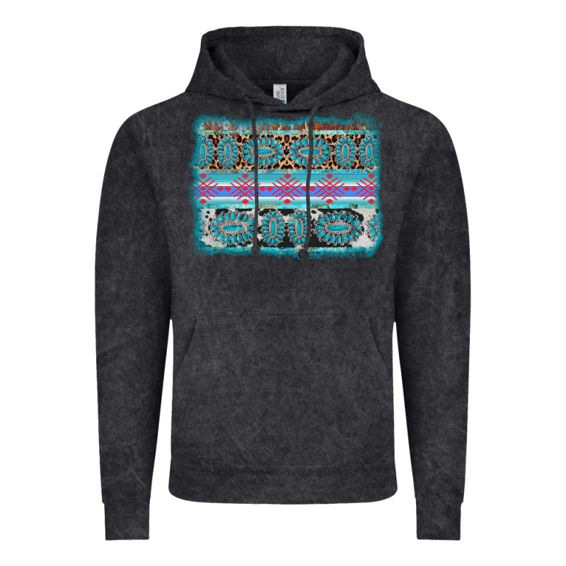 Turquoise Gemstone Background Vintage Hoodie by AdoDesignShop | Teevron