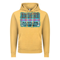 Vintage Mustard turquoise gemstone background Vintage Hoodie - AdoDesignShop