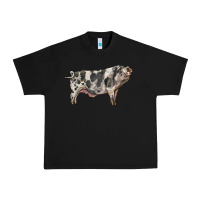 Black Spotted Pig Urban Heavy Tee - LillyAllenDesigns