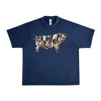 Navy Spotted Pig Urban Heavy Tee - LillyAllenDesigns