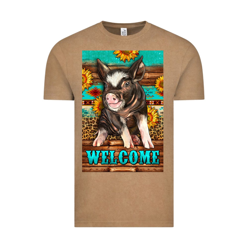 Western Pig Garden Vintage Tee by LillyAllenDesigns | Teevron