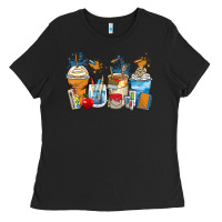 Black art teacher coffee cups Ladies Tee - Zillion Design Studio