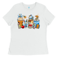 White art teacher coffee cups Ladies Tee - Zillion Design Studio