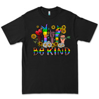 Black be kind Premium Tee - CowhideDigitalArt
