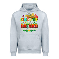 Heather Grey Cinco de drinko Urban Hoodie - FaDigitalArtStudio