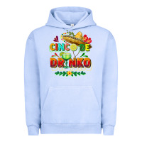 Pigment Grape Ice Cinco de drinko Urban Hoodie - FaDigitalArtStudio