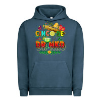 Pigment Midnight Navy Cinco de drinko Urban Hoodie - FaDigitalArtStudio