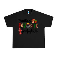 Black santa's favorite firefighter Urban Heavy Tee - AdoDesignShop