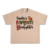 Burro santa's favorite firefighter Urban Heavy Tee - AdoDesignShop