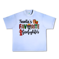 Grape Ice santa's favorite firefighter Urban Heavy Tee - AdoDesignShop