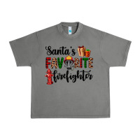 Tornado santa's favorite firefighter Urban Heavy Tee - AdoDesignShop