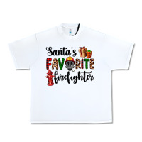 White santa's favorite firefighter Urban Heavy Tee - AdoDesignShop