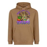 Toasted Coconut people give me the creeps Heavyweight Hoodie - NancyCooperArtShop
