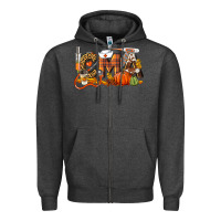 Charcoal Heather Fall CMA Certified Medical Assistant Zipper Hoodie - LillyAllenDesigns
