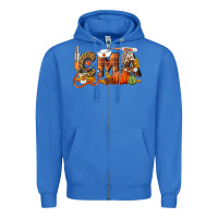 True Royal Fall CMA Certified Medical Assistant Zipper Hoodie - LillyAllenDesigns