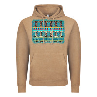 Vintage Coffee turquoise gemstone background Vintage Hoodie - AdoDesignShop