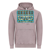 Vintage Zinc turquoise gemstone background Vintage Hoodie - AdoDesignShop