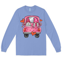 Colony Blue valentines day gnome truck Long Sleeve Tee - MaliasSmallBusiness