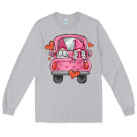 Moon Dust valentines day gnome truck Long Sleeve Tee - MaliasSmallBusiness
