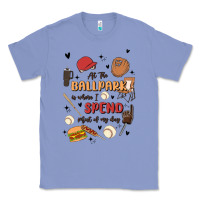 Colony Blue at the ballpark is where i spend most of my day Classic Tee - MaliasSmallBusiness