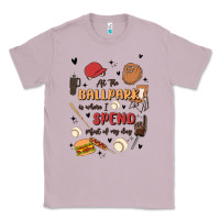 Lilac at the ballpark is where i spend most of my day Classic Tee - MaliasSmallBusiness