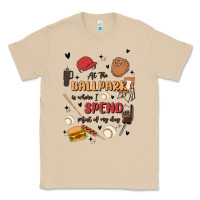 Mushroom at the ballpark is where i spend most of my day Classic Tee - MaliasSmallBusiness