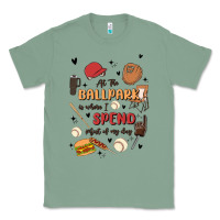 Sage at the ballpark is where i spend most of my day Classic Tee - MaliasSmallBusiness
