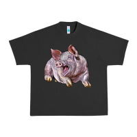 Pigment Black Landrace Pig Urban Heavy Tee - LillyAllenDesigns