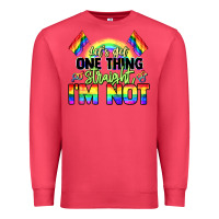 Cardinal Let's get one thing straight i'm not Pride LGBTQ+ Premium Sweatshirt - NancyCooperArtShop