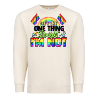 Sandshell Let's get one thing straight i'm not Pride LGBTQ+ Premium Sweatshirt - NancyCooperArtShop