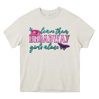 Cream leave them broadway girls alone Heavy Core Tee - HRA Design Shop