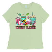 Matcha science teacher coffee cups Ladies Tee - Zillion Design Studio