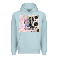 Blue Mist gothic girl and colorful girl best friends with ro Premium Hoodie - TumblerDesignByShophia