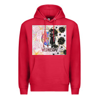 Cardinal gothic girl and colorful girl best friends with ro Premium Hoodie - TumblerDesignByShophia