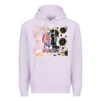 Lilac gothic girl and colorful girl best friends with ro Premium Hoodie - TumblerDesignByShophia