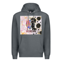 Rock gothic girl and colorful girl best friends with ro Premium Hoodie - TumblerDesignByShophia