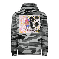 Slate Camo gothic girl and colorful girl best friends with ro Premium Hoodie - TumblerDesignByShophia
