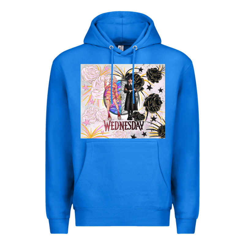 Gothic Girl And Colorful Girl Best Friends With Ro Premium Hoodie by TumblerDesignByShophia | Teevron