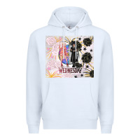 White gothic girl and colorful girl best friends with ro Premium Hoodie - TumblerDesignByShophia