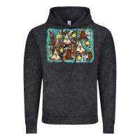 Vintage Black tribe tent western background Vintage Hoodie - AdoDesignShop