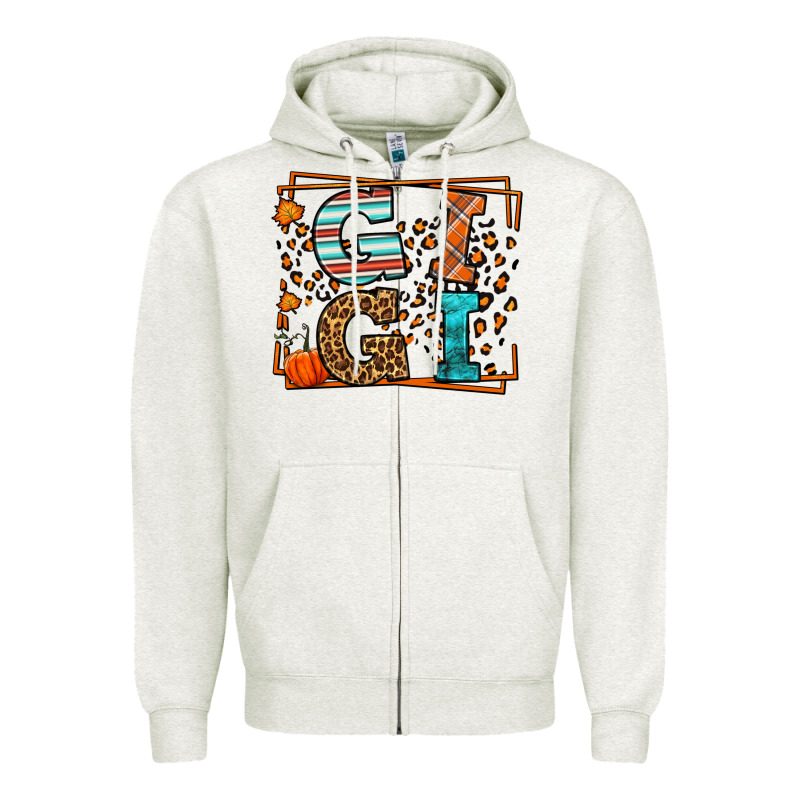 Fall Autumn Leopard Gigi Zipper Hoodie by LillyAllenDesigns | Teevron