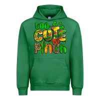Emerald St. Patrick's too cute to pinch Urban Hoodie - OliviaCreatesArt