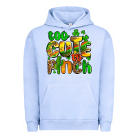 Pigment Grape Ice St. Patrick's too cute to pinch Urban Hoodie - OliviaCreatesArt