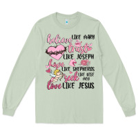Matcha christian valentines Long Sleeve Tee - MaliasSmallBusiness