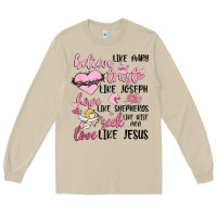 Mushroom christian valentines Long Sleeve Tee - MaliasSmallBusiness
